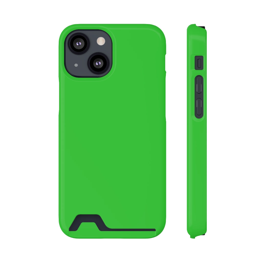 Lime Green iPhone Case (Card) iPhone 13 Mini Glossy With gift packaging Phone Case