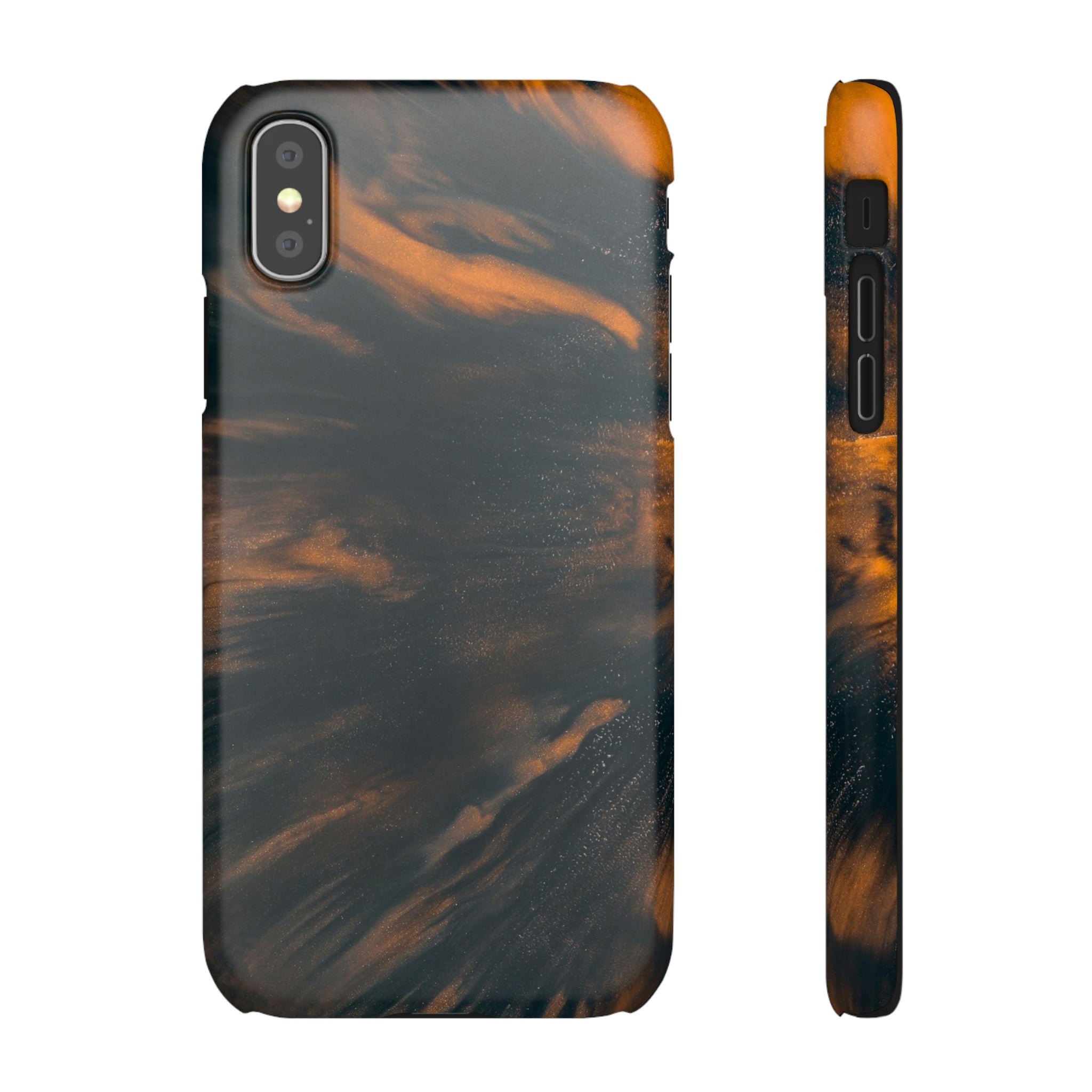 Space Speed Ink Art iPhone Case (Slim) iPhone XS Matte Phone Case