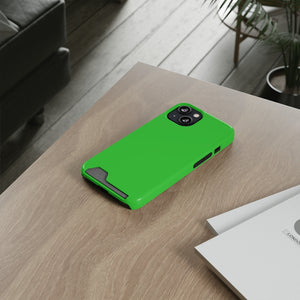 Lime Green iPhone Case (Card) Phone Case