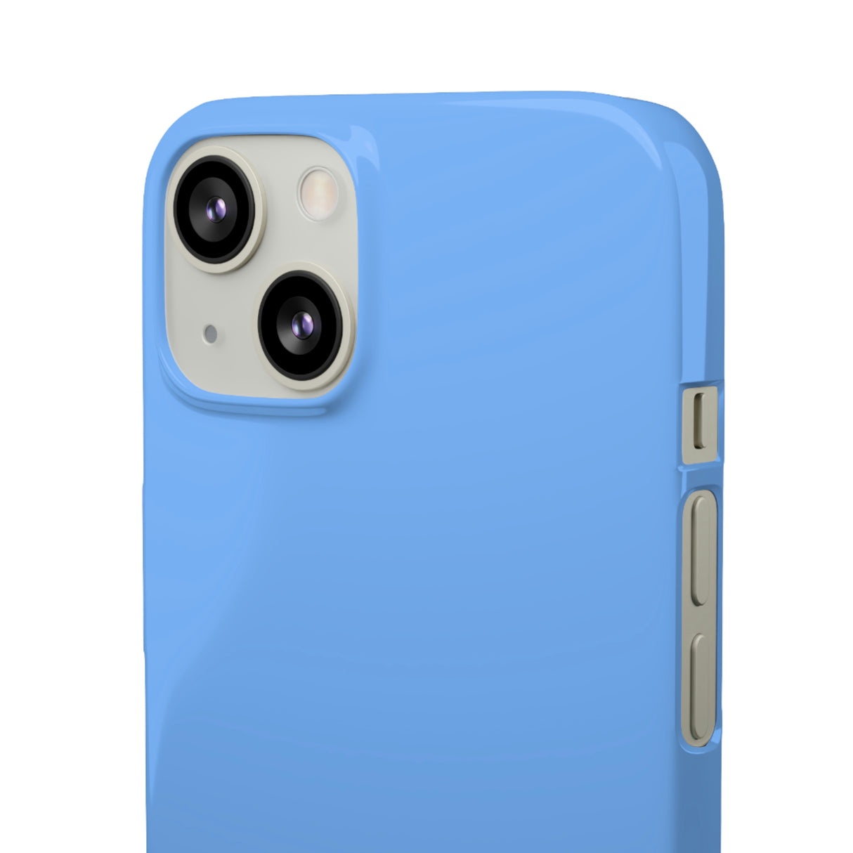 French Sky Blue iPhone Case (Slim) Phone Case