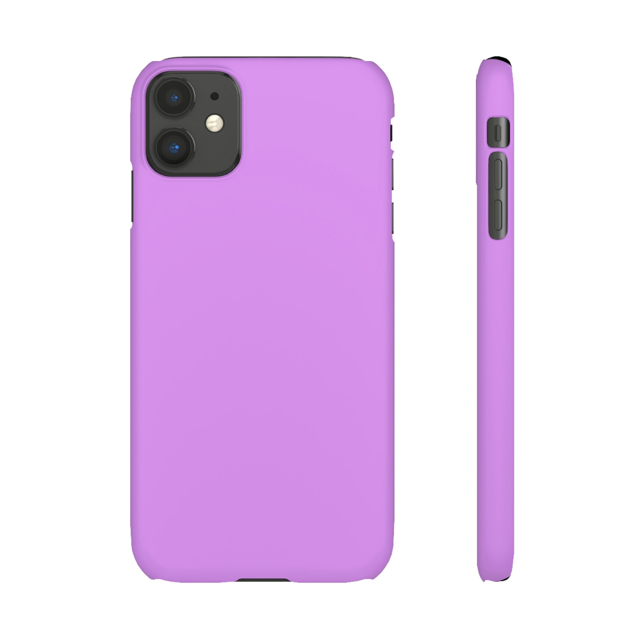 Bright Lilac iPhone Case (Slim) iPhone 11 Matte Phone Case