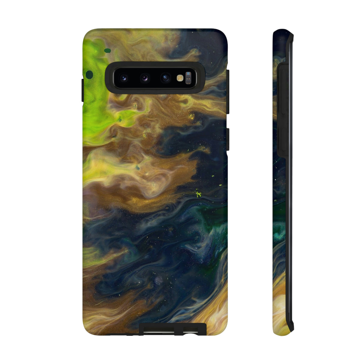 Toxic Ink Art Android Case (Protective) Samsung Galaxy S10 Matte Phone Case