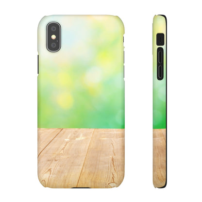 Summer Background With Wooden Pier Samsung/iPhone (Slim) Phone Case