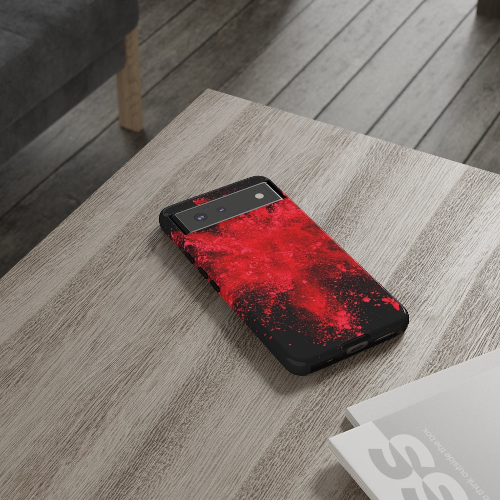 Red Explosion Andriod Case (Protective) Phone Case