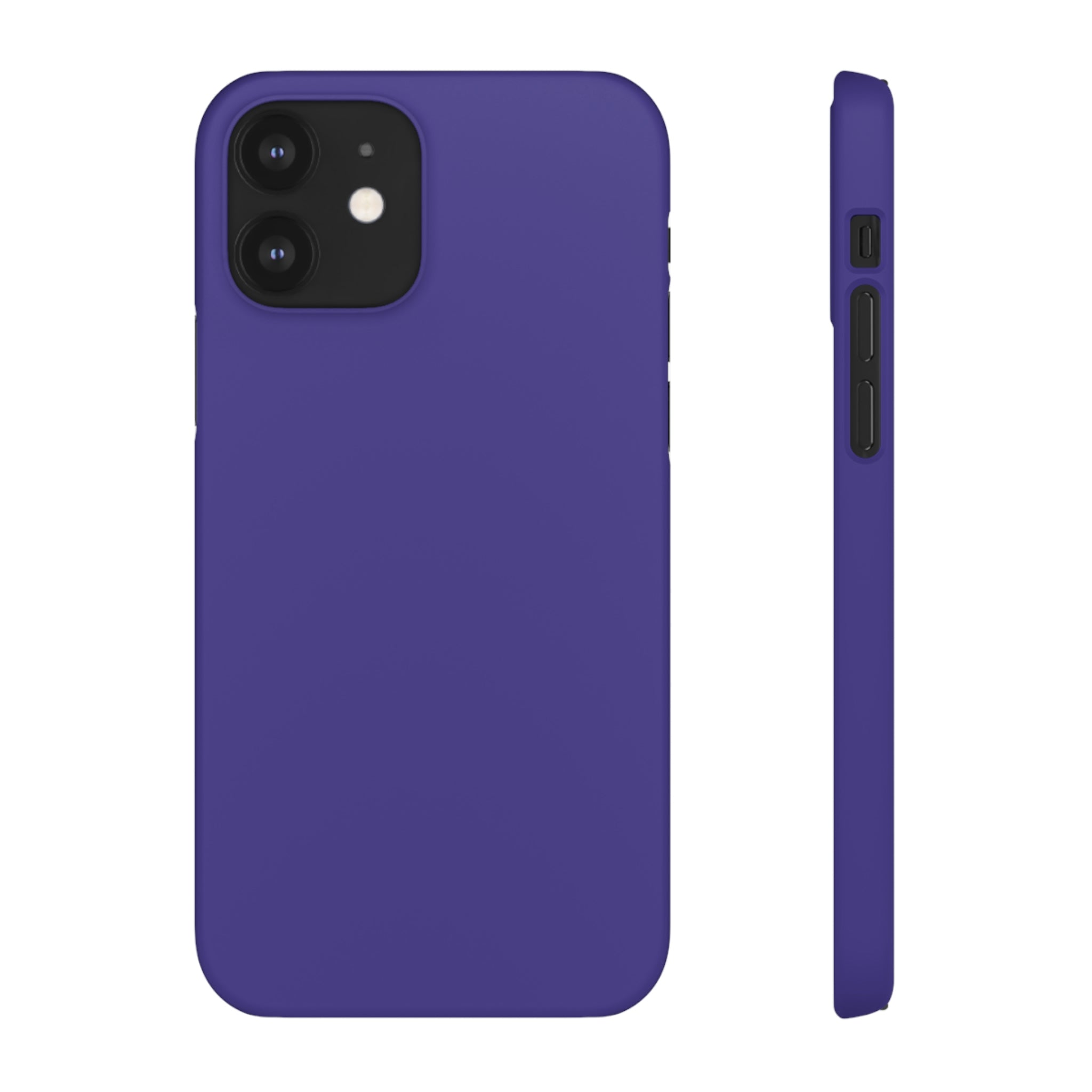 Dark Slate Blue iPhone Case (Slim) iPhone 12 Matte Phone Case