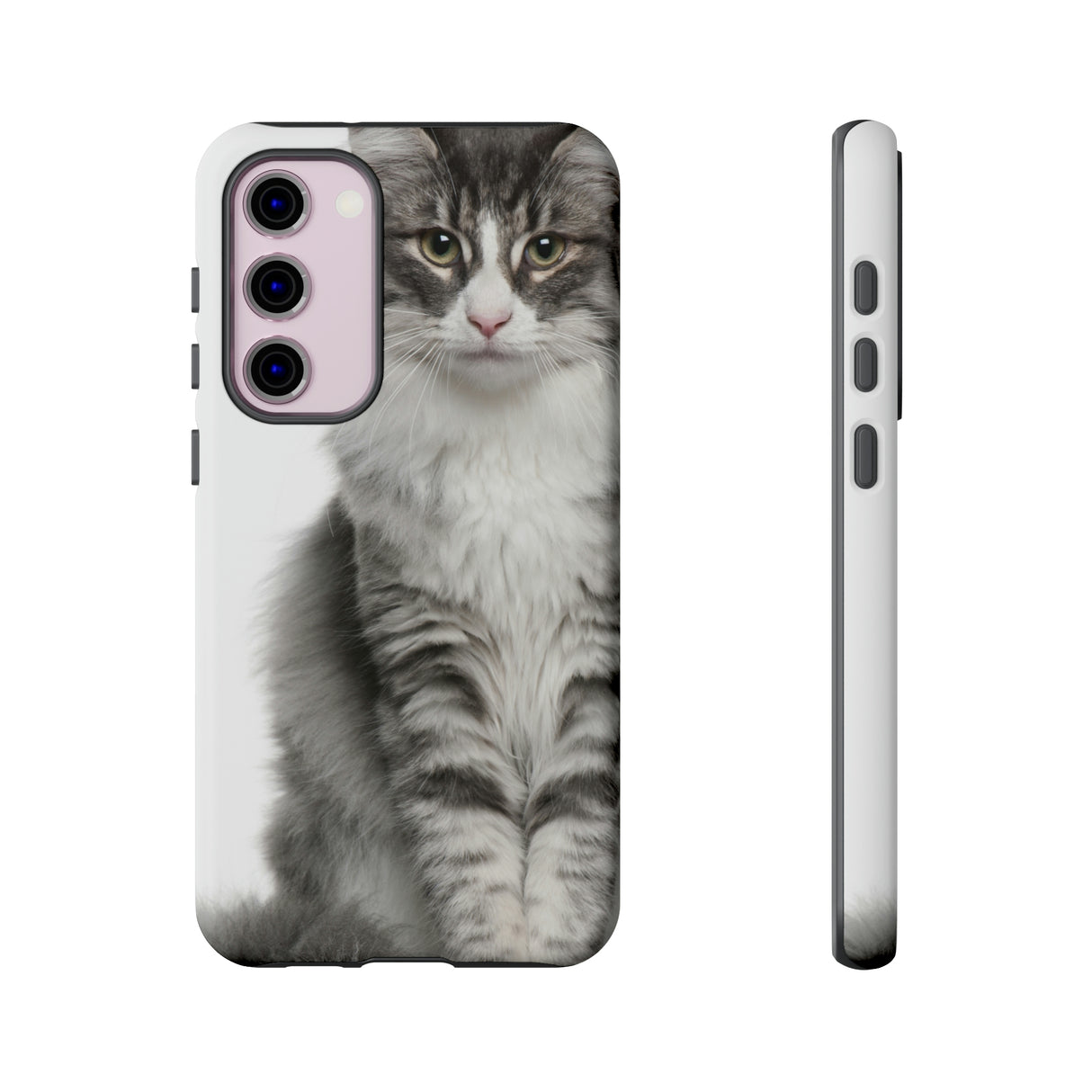 Forest Cat Android Case (Protective) Samsung Galaxy S23 Plus Matte Phone Case