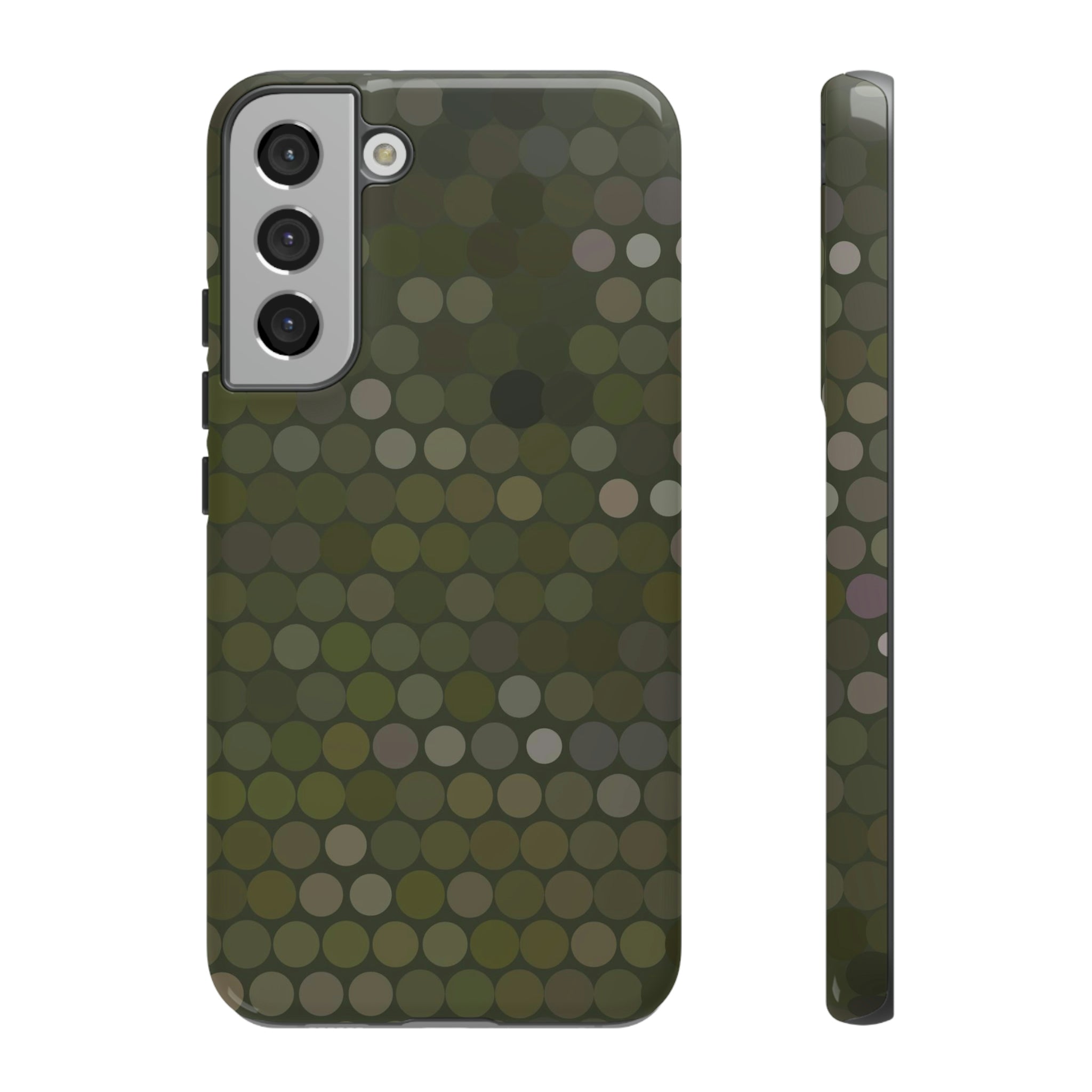 Military Dot Camo Phone case Samsung Galaxy S22 Plus Glossy Phone Case