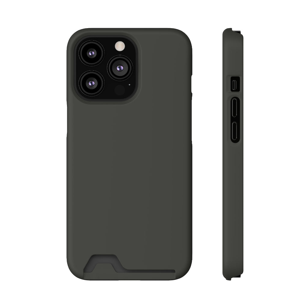 Black Olive iPhone Case (Card) iPhone 13 Pro Matte Without gift packaging Phone Case