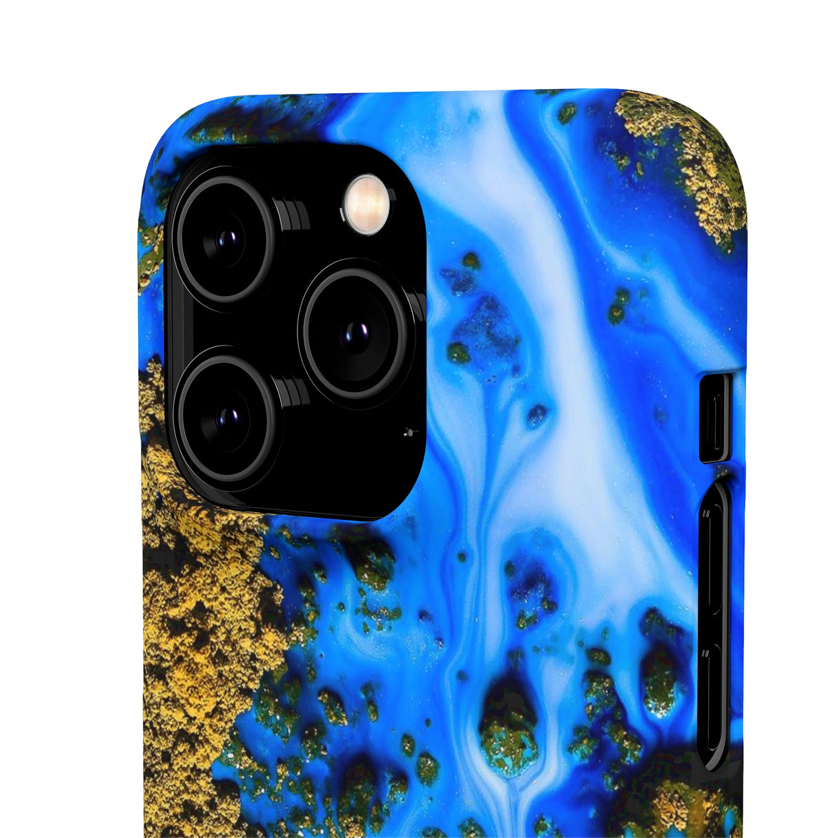 Blue River Ink Art iPhone Case (Slim) Phone Case