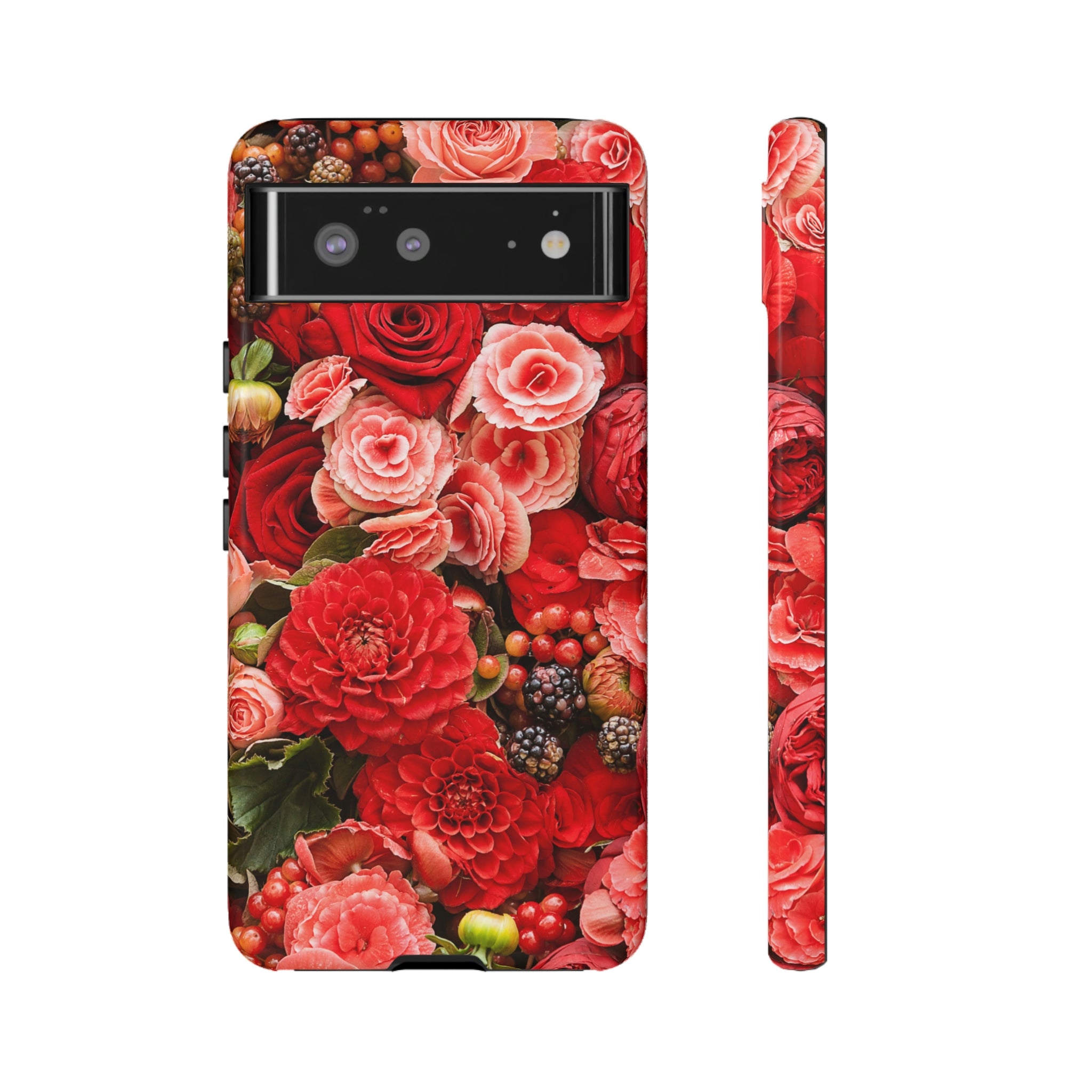 Flower Wall Android Case (Protective) Google Pixel 6 Glossy Phone Case