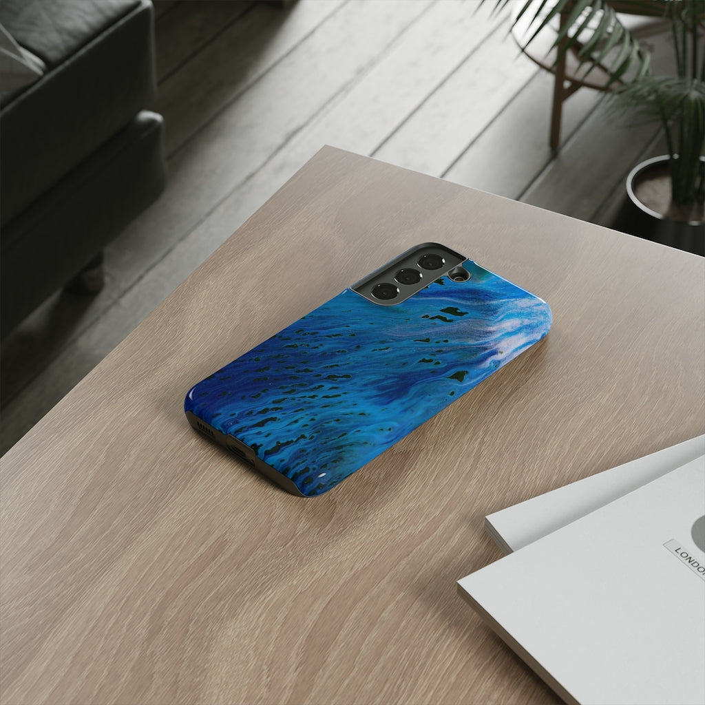 Blue River Ink Art Android Case (Protective) Phone Case