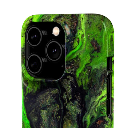 Toxic Ink Art iPhone Case (Slim) Phone Case