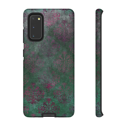 Damask Gothic Flower Samsung Case (Protective) Samsung Galaxy S20 Matte Phone Case