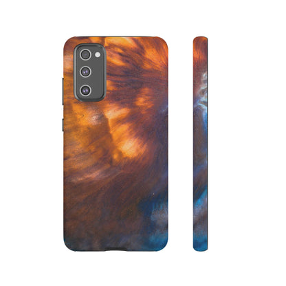 Solar Flare Ink Art Android Case (Protective) Samsung Galaxy S20 FE Matte Phone Case