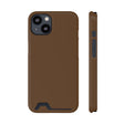 Dark Brown iPhone Case (Card) iPhone 13 Glossy Without gift packaging Phone Case