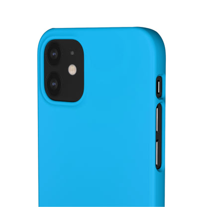 Deep Sky Blue iPhone Case (Slim) Phone Case