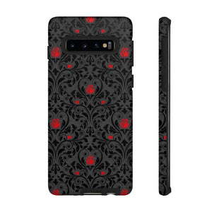 Angerunge Gothic Flower Samsung Case (Protective) Samsung Galaxy S10 Matte Phone Case