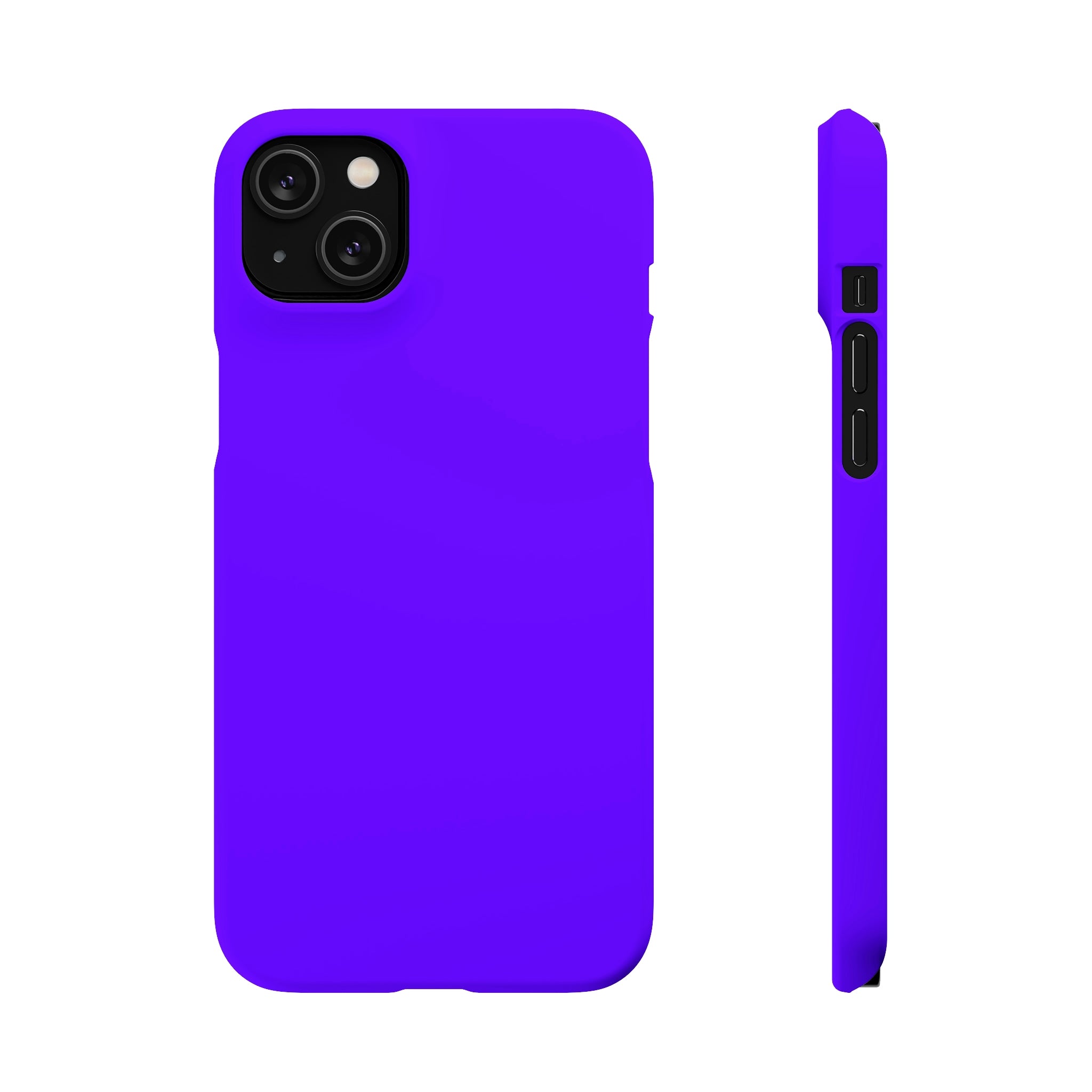 Electric Indigo iPhone Case (Slim) iPhone 14 Plus Matte Phone Case