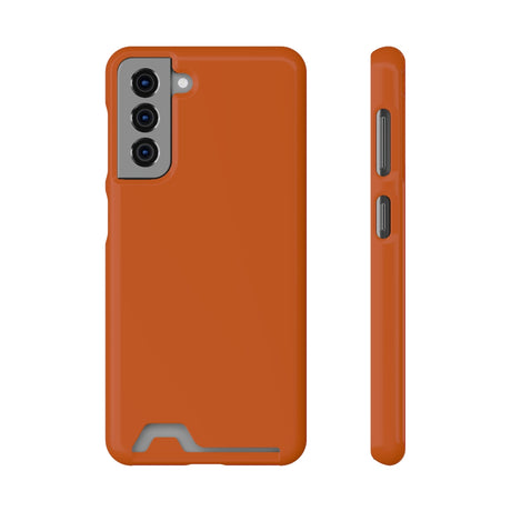 Burnt Orange Android Case (Card) Samsung Galaxy S21 Glossy Without gift packaging Phone Case