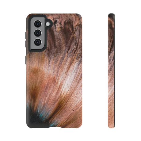 Light Brown Ink Art Android Case (Protective) Samsung Galaxy S21 Matte Phone Case