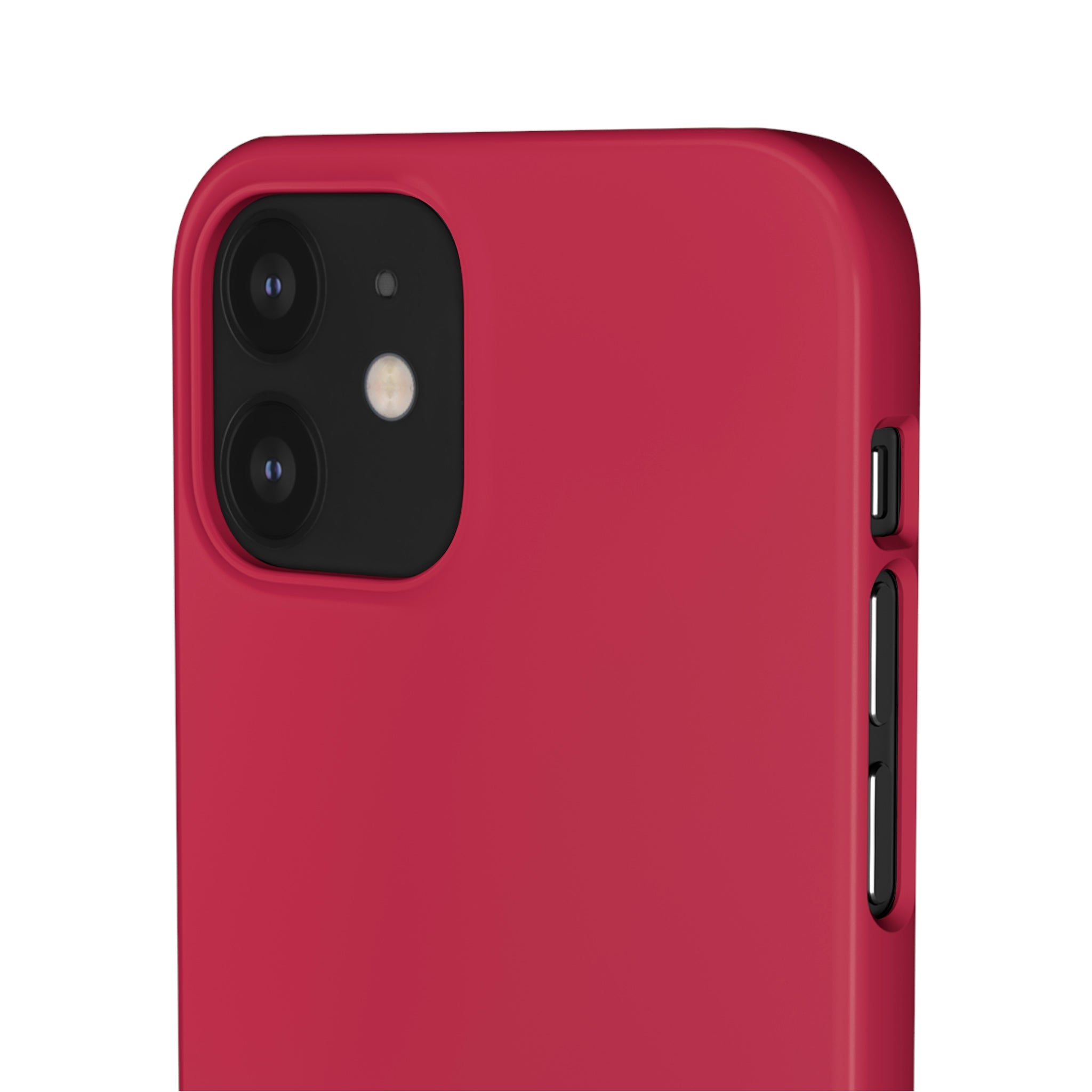 Bright Maroon iPhone Case (Slim) Phone Case