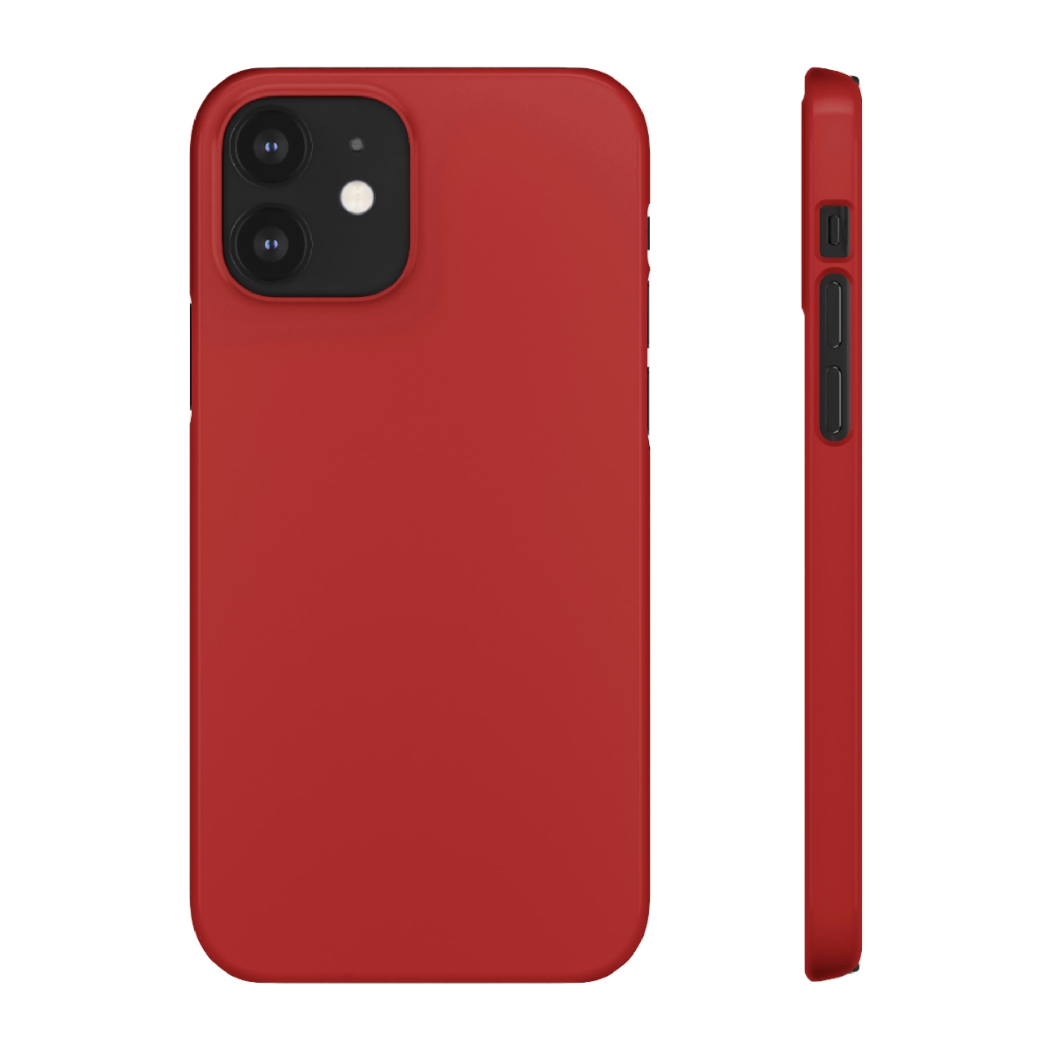 Firebrick iPhone Case (Slim) iPhone 12 Glossy Phone Case