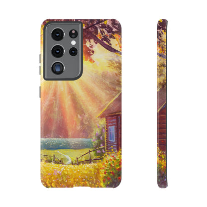 Flower Bushes Android Case (Protective) Samsung Galaxy S21 Ultra Glossy Phone Case