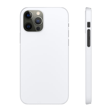 Ghost White iPhone Case (Slim) iPhone 12 Pro Matte Phone Case