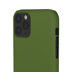 Dark Olive Green iPhone Case (Slim) Phone Case