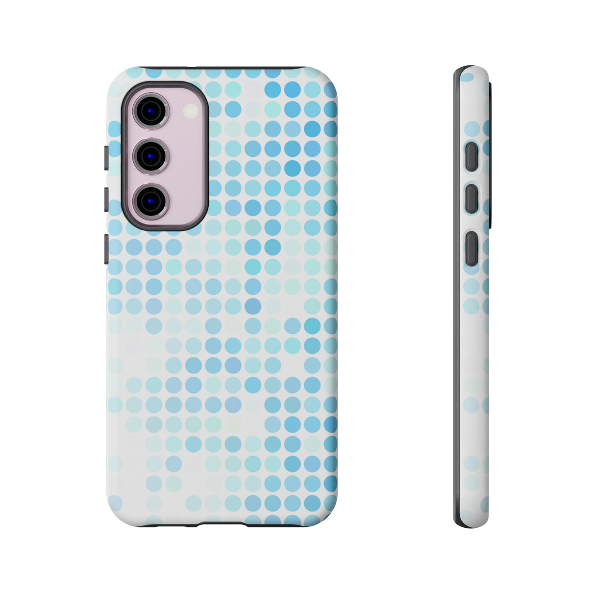 Blue Pixels Android Case (Protective) Samsung Galaxy S23 Plus Matte Phone Case