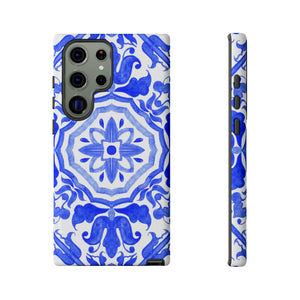 Azulejo Tiles Android Case (Protective) Samsung Galaxy S23 Ultra Glossy Phone Case