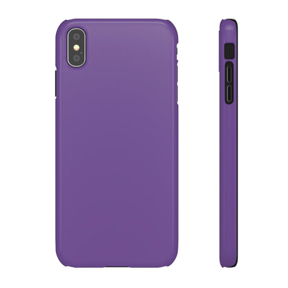 Dark Lavender iPhone Case (Slim) iPhone XS MAX Glossy Phone Case