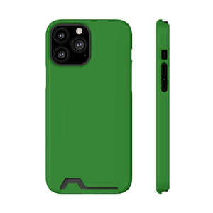 Forest Green iPhone Case (Card) iPhone 13 Pro Max Matte With gift packaging Phone Case