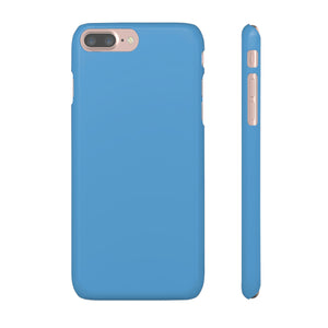 Carolina Blue iPhone Case (Slim) iPhone 7 Plus Glossy Phone Case