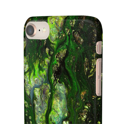 Smaragd Jewel Ink Art iPhone Case (Slim) Phone Case