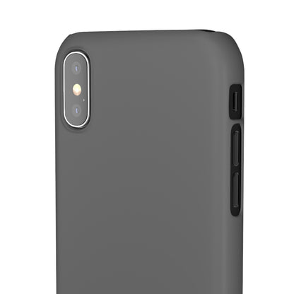 Dim Gray iPhone Case (Slim) Phone Case