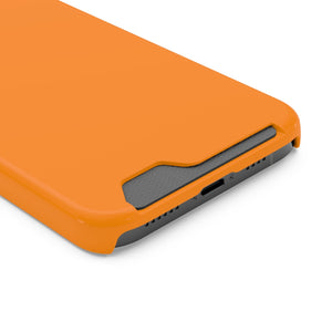 Dark Orange iPhone Case (Card) Phone Case