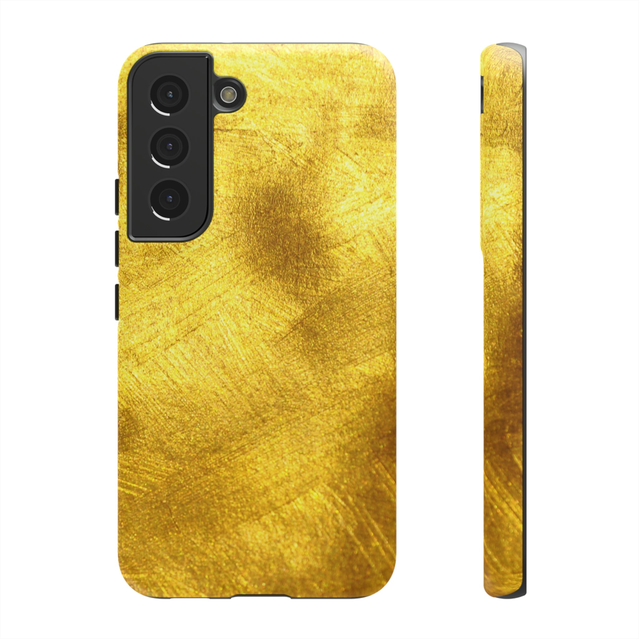 Gold Texture Android Case (Protective) Samsung Galaxy S22 Matte Phone Case