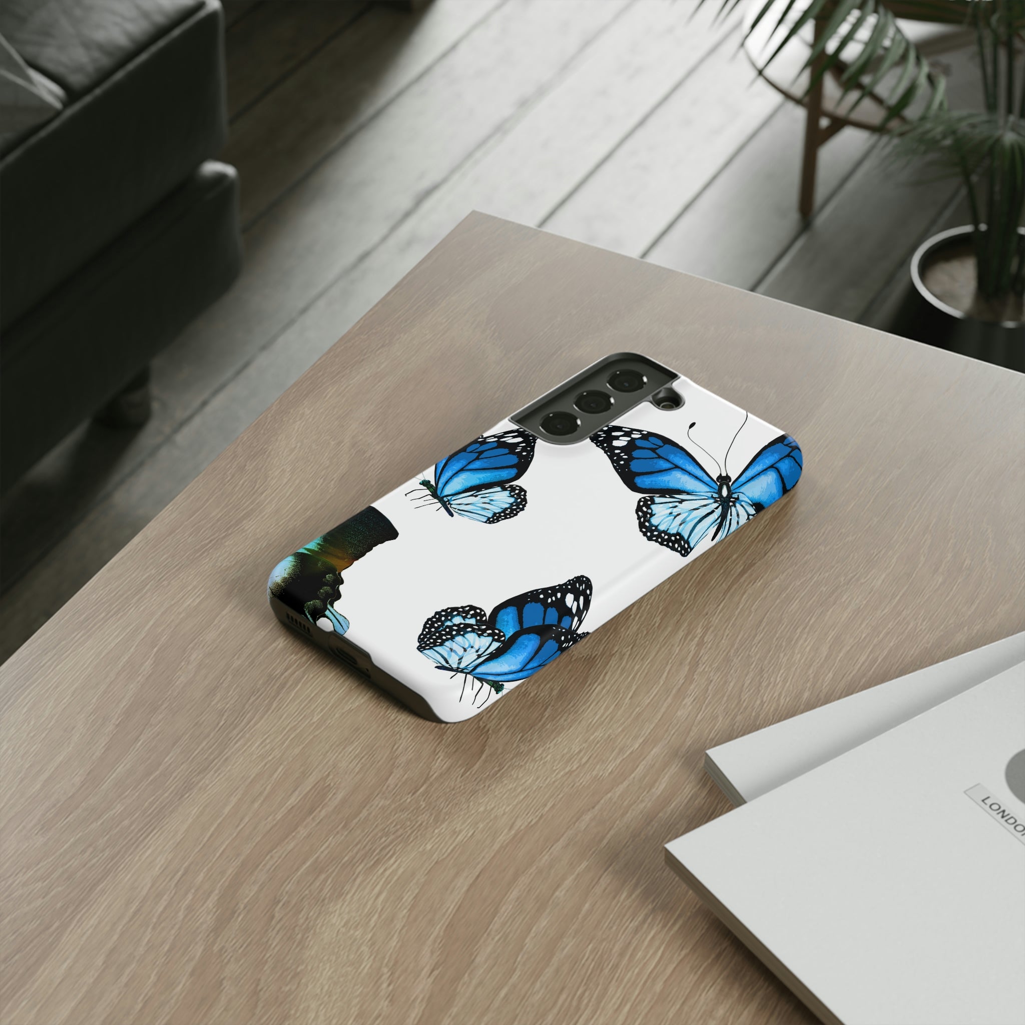 Blue Butterflies Android Case (Protective) Phone Case