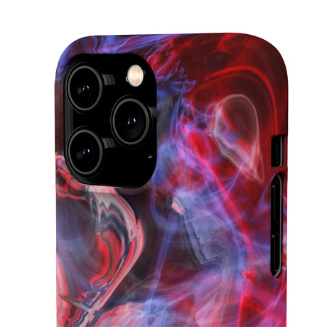 Red Marble iPhone Case (Slim) Phone Case