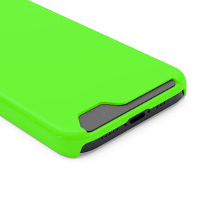 Bright Green iPhone Case (Card) Phone Case