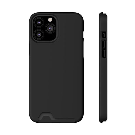 Black iPhone Case (Card) iPhone 13 Pro Max Matte Without gift packaging Phone Case