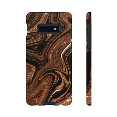 Bronse Liquid Android Case (Protective) Samsung Galaxy S10E Glossy Phone Case