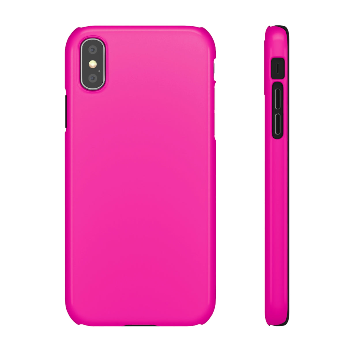 Hollywood Cerise iPhone Case (Slim) iPhone XS Glossy Phone Case