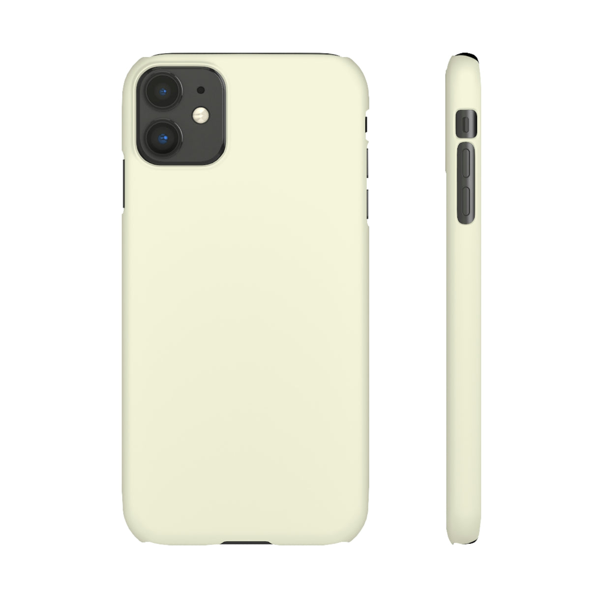 Beige iPhone Case (Slim) iPhone 11 Matte Phone Case