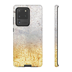 Gold Abstract Android Case (Protective) Samsung Galaxy S20 Ultra Glossy Phone Case