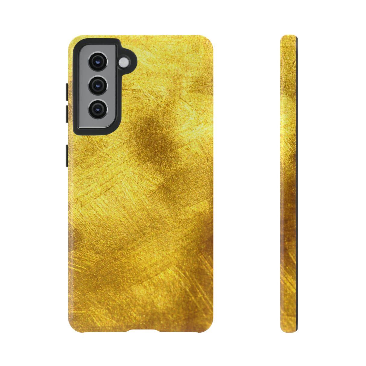 Gold Texture Android Case (Protective) Samsung Galaxy S21 Glossy Phone Case