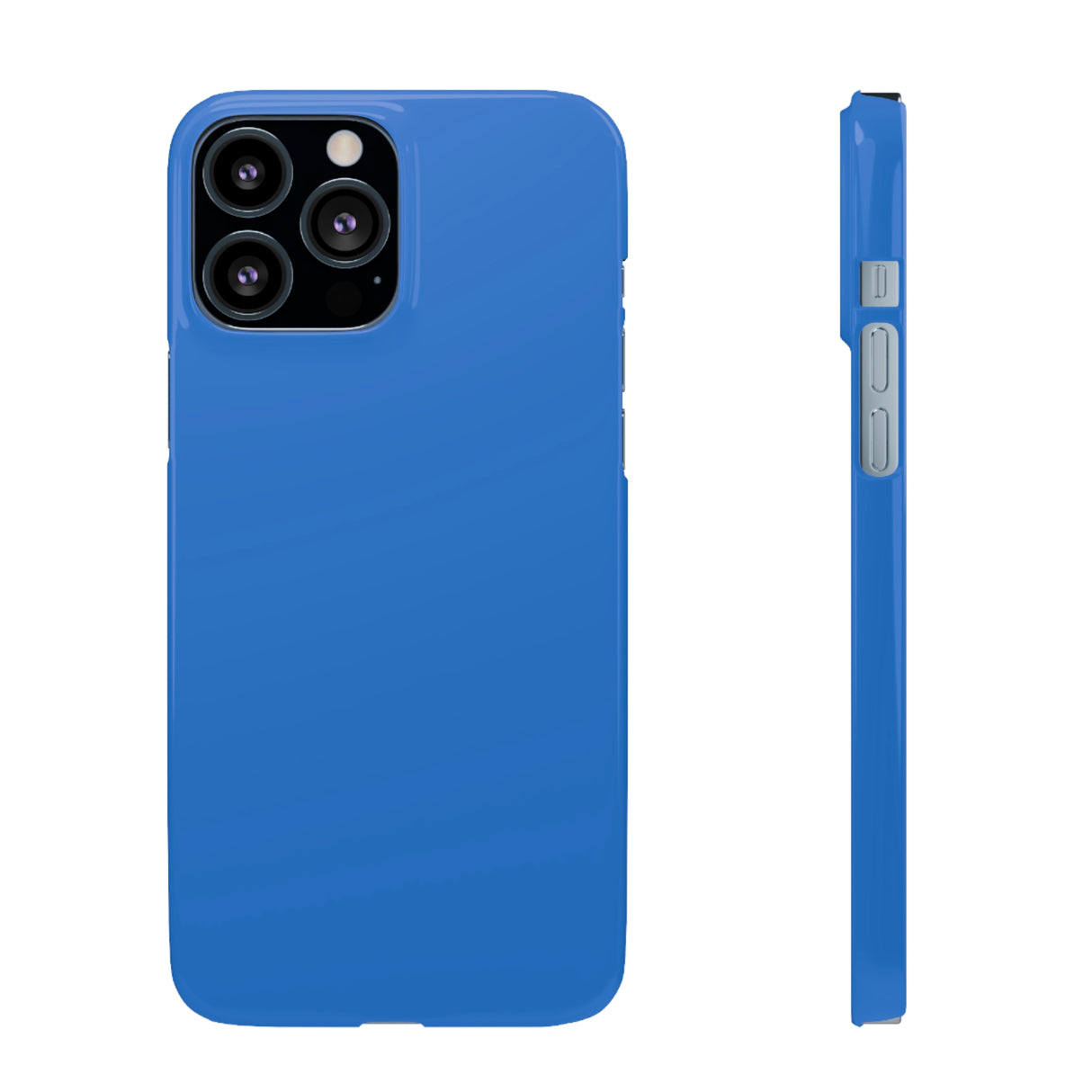 Bright Navy Blue iPhone Case (Slim) iPhone 13 Pro Max Glossy Phone Case