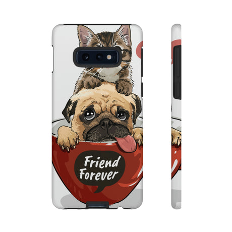 Pug n Kitten Android Case (Protective) Samsung Galaxy S10E Matte Phone Case