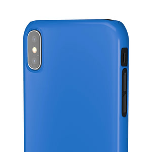 Bright Navy Blue iPhone Case (Slim) Phone Case